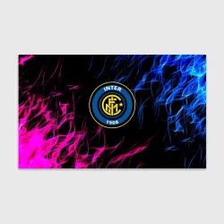 Бумага для упаковки 3D Inter неоновое пламя