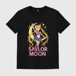 Мужская футболка хлопок Sailor  Moon