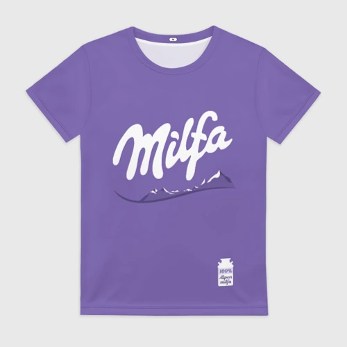 Женская футболка 3D Milfa
