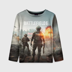 Детский лонгслив 3D Битва за Бруклин из Battlefield 6
