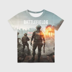 Детская футболка 3D Битва за Бруклин из Battlefield 6