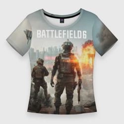 Женская футболка 3D Slim Битва за Бруклин из Battlefield 6