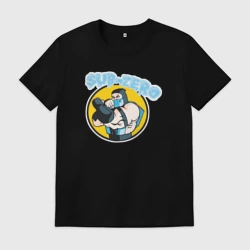 Мужская футболка хлопок Sub-zero fighter