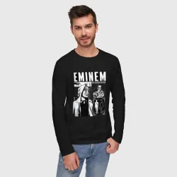 Мужской лонгслив хлопок Eminem y2k - фото 2