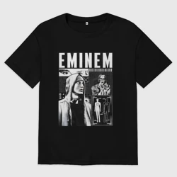 Женская футболка хлопок Oversize Eminem y2k