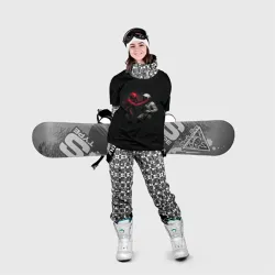 Накидка на куртку 3D Осьминог против космонавта - фото 2