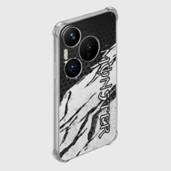 Чехол для Huawei Pura 70 Manster energy - white - фото 2