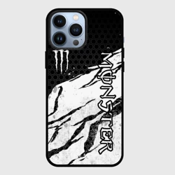 Чехол для iPhone 13 Pro Max Manster energy - white
