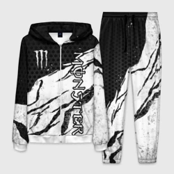 Мужской костюм 3D Manster energy - white