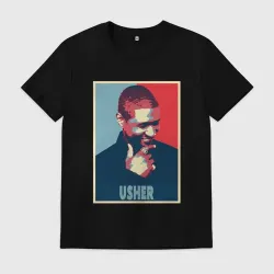 Мужская футболка хлопок Usher