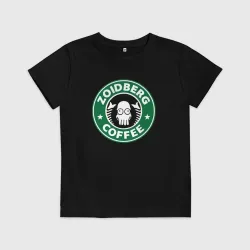 Детская футболка хлопок Zoidberg coffee