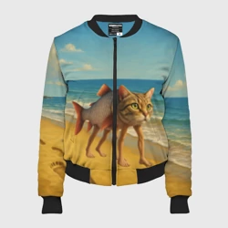 Женский бомбер 3D Трулимеро Труличина мем