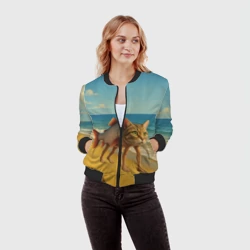 Женский бомбер 3D Трулимеро Труличина мем - фото 2