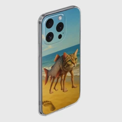 Чехол для iPhone 15 Pro силиконовый с защитой камеры Трулимеро Труличина мем - фото 2