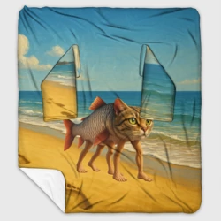 Плед с рукавами Трулимеро Труличина мем