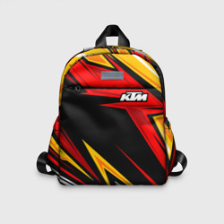 Детский рюкзак 3D KTM - теплые тона