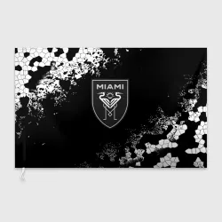 Флаг 3D Miami inter camo black