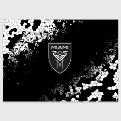 Поздравительная открытка Miami inter camo black