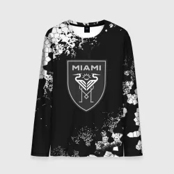 Мужской лонгслив 3D Miami inter camo black
