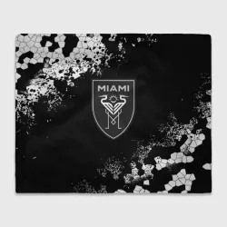Плед 3D Miami inter camo black