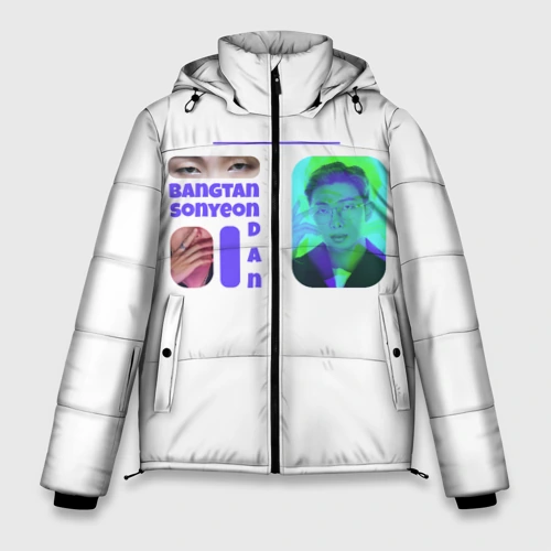 Мужская зимняя куртка 3D RM - BTS