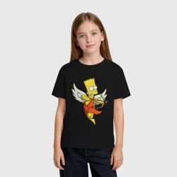 Детская футболка хлопок Bart Simpson Cupid - фото 2