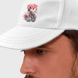 Бейсболка Пес на мотоцикле