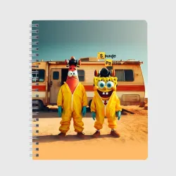 Тетрадь Spomge Bob and Patrick Star - Breaking bad