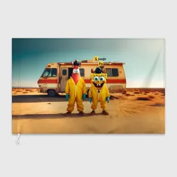 Флаг 3D Spomge Bob and Patrick Star - Breaking bad