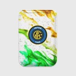 Картхолдер Magsafe магнитный Inter зеленый огонь