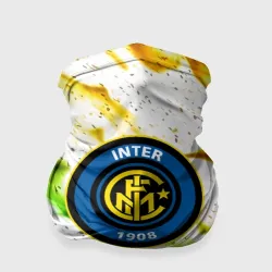 Бандана-труба 3D Inter зеленый огонь