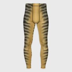 Мужские тайтсы 3D Скумбрия текстура шкуры