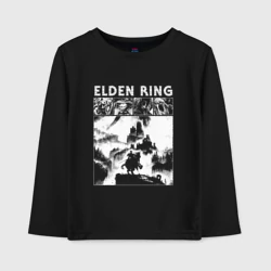 Детский лонгслив хлопок Elden ring - white
