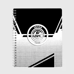 Тетрадь Inter geometry black