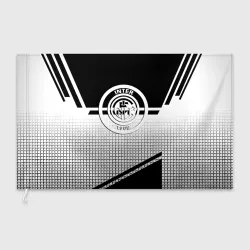 Флаг 3D Inter geometry black