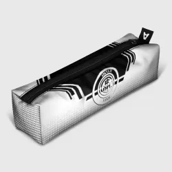 Пенал школьный 3D Inter geometry black