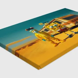 Холст прямоугольный Sponge Bob and Squidward - Breaking bad - фото 3