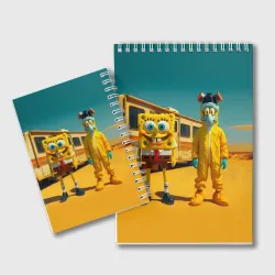 Блокнот Sponge Bob and Squidward - Breaking bad - фото 2