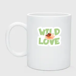 Кружка керамическая Wild love