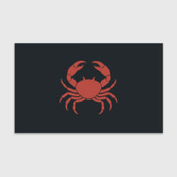 Бумага для упаковки 3D Красный краб