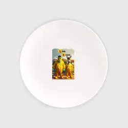 Тарелка Shrek and Donkey - Breaking bad