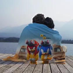 Плед 3D Sonic and echidna Knuckles - Breaking bad soap opera - фото 2