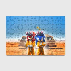 Головоломка Пазл магнитный 126 элементов Sonic and echidna Knuckles - Breaking bad soap opera