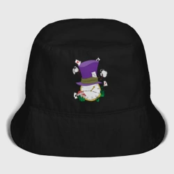 Женская панама хлопок Алиса в зазеркалье