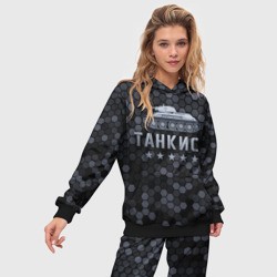 Женский костюм с толстовкой 3D Танкист - фото 2