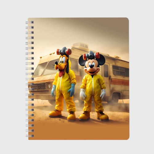 Тетрадь Mickey and Pluto - Breaking bad soap opera