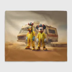Плед 3D Mickey and Pluto - Breaking bad soap opera