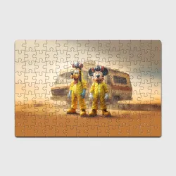 Головоломка Пазл магнитный 126 элементов Mickey and Pluto - Breaking bad soap opera