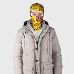 Балаклава 3D Комикс про еду - фото 2