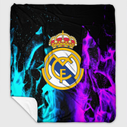 Плед с рукавами Real Madrid неоновый огонь